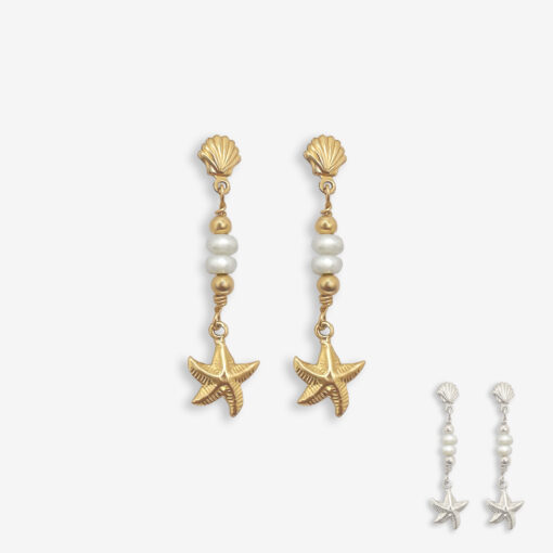 Seastella stud earrings