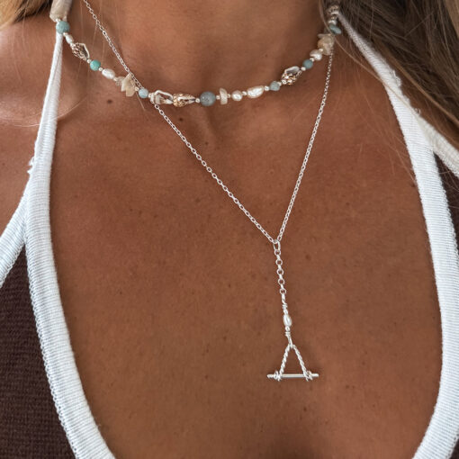 Wakehandle Necklace Silver - Image 3
