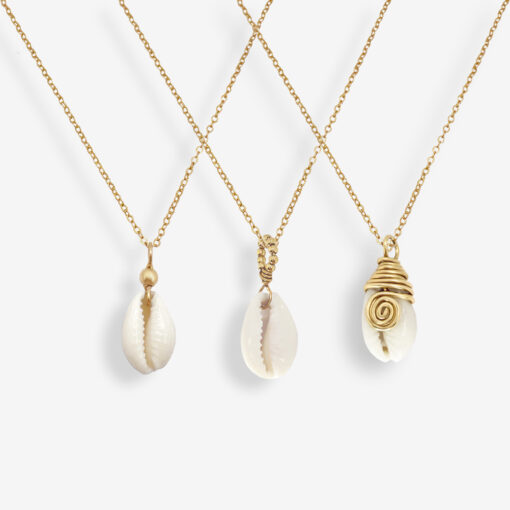 Shell Seeker Necklace - Gold
