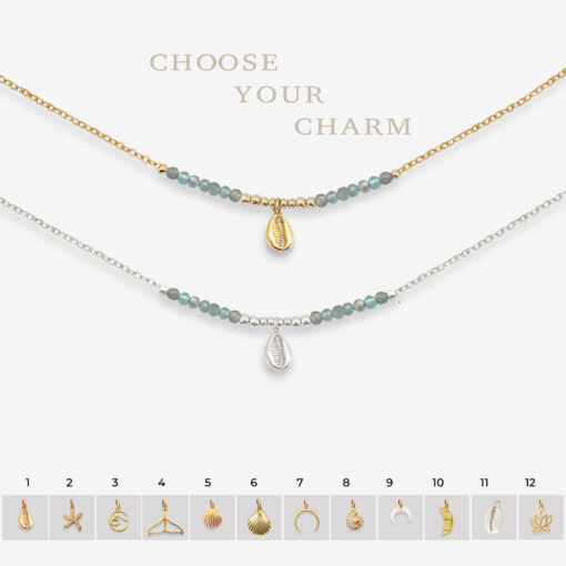 Blue Sea Necklace