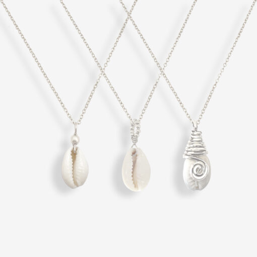 Shell Seeker Necklace - Silver