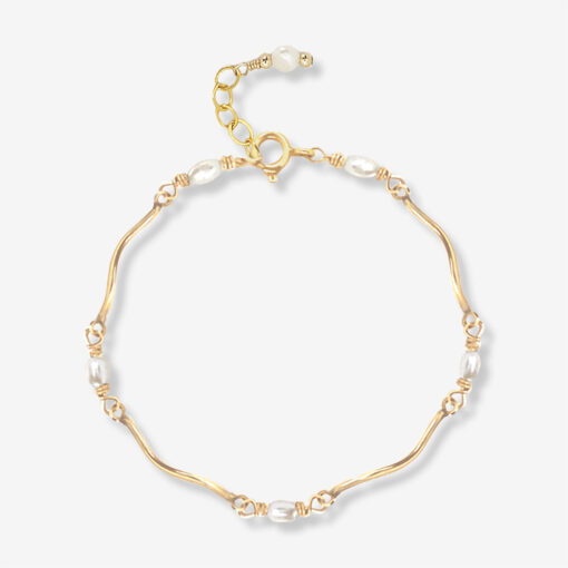 Shoreline Pearls Bracelet - 14 Karat / 20 Gold filled
